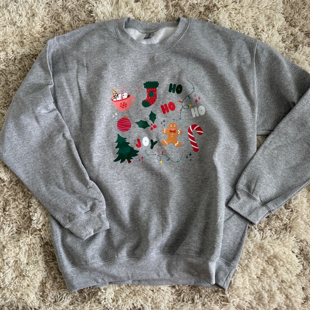 NWOT Christmas Crewneck